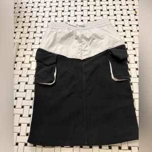 Nike Black and White Women's Skirt